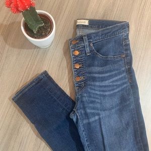 Madewell 9” High Rise Skinny Jeans